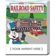 Railroad Safety Coloring and Activity Book | https://www.bestnamebadges.com