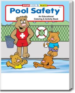 Pool Safety Coloring and Activity Book