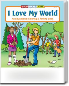 I Love My World Coloring and Activity Book