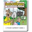 Electric & Utility Safety Coloring and Activity Book | https://www.bestnamebadges.com
