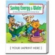 Saving Energy and Water Coloring and Activity Book | https://www.bestnamebadges.com