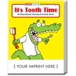It's Tooth Time Coloring and Activity Book | https://www.bestnamebadges.com
