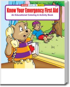 Know Your Emergency First Aid Coloring and Activity Book