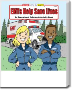 EMTs Help Save Lives Coloring and Activity Book