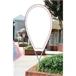 Bubble Banner Double Sided Print A-Format | https://www.bestnamebadges.com