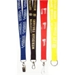 3/4" USA Made Polyester Lanyard w/ ID Badge Holder | https://www.bestnamebadges.com