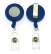 Retractable Round Badge Reel w/ Belt Clip | https://www.bestnamebadges.com