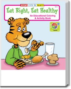 Eat Right & Healthy Coloring and Activity Book