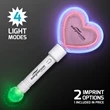 Flashing Rave Party Heart Wand | https://www.bestnamebadges.com