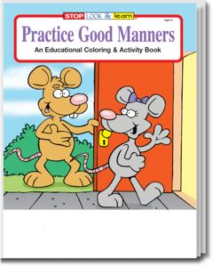 Practice Good Manners Coloring and Activity Book