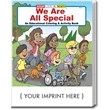 We Are All Special Coloring and Activity Book | https://www.bestnamebadges.com