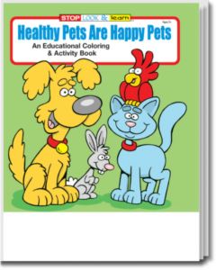 Healthy-Pets are Happy Pets Coloring and Activity Book