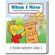 When I Move Coloring and Activity Book | https://www.bestnamebadges.com