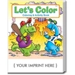 Let's Color Coloring and Activity Book | https://www.bestnamebadges.com
