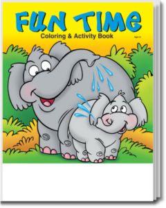 Fun Time Coloring and Activity Book