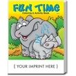 Fun Time Coloring and Activity Book | https://www.bestnamebadges.com