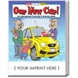 Our New Car Coloring and Activity Book | https://www.bestnamebadges.com
