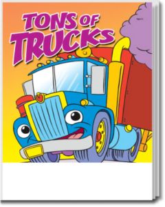 Tons of Trucks Coloring and Activity Book