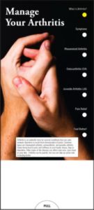 Manage your Arthritis Slide Chart