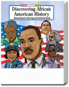 Discovering African American History Coloring Activity Book