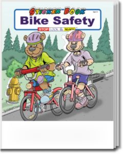 Bike Safety Sticker Book