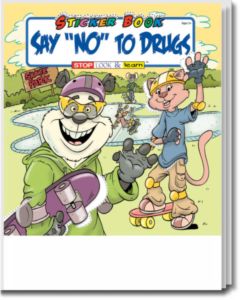 Say "No" To Drugs Sticker Book