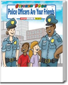 Police Officers Are Your Friends Sticker Book