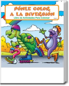 Fun To Color Spanish Coloring and Activity Book