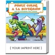 Fun To Color Spanish Coloring and Activity Book | https://www.bestnamebadges.com
