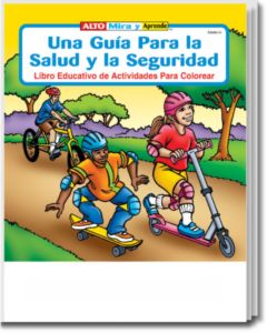 A Guide to Health & Safety Spanish Coloring & Activity Book