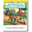 A Guide to Health & Safety Spanish Coloring & Activity Book | https://www.bestnamebadges.com