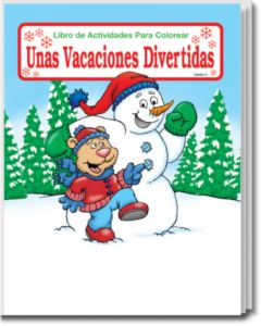 Holiday Fun Spanish Coloring and Activity Book