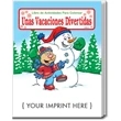 Holiday Fun Spanish Coloring and Activity Book | https://www.bestnamebadges.com