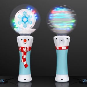 LED Winter Wonderland Snowflake Spinning Wand