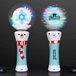 LED Winter Wonderland Snowflake Spinning Wand | https://www.bestnamebadges.com