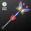 Large Musical Blinking Butterfly Wand | https://www.bestnamebadges.com