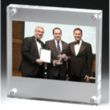 Clear Acrylic Entrapment Frame | https://www.bestnamebadges.com