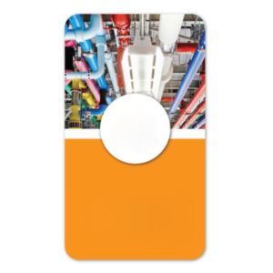 Full Color Screen Cleaner Sticker - Circle