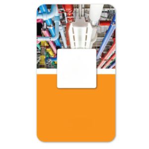 Full Color Screen Cleaner Sticker - Square
