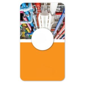 Full Color Screen Cleaner Sticker - Circle