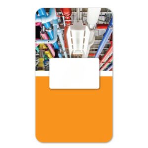 Full Color Screen Cleaner Sticker - Rectangle