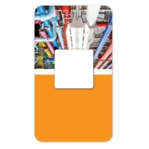 Full Color Screen Cleaner Sticker - Square