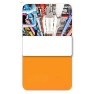 Full Color Screen Cleaner Sticker - Rectangle