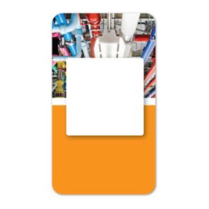Full Color Screen Cleaner Sticker - Square