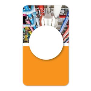 Full Color Screen Cleaner Sticker - Circle