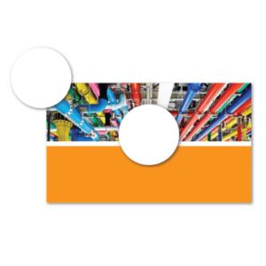 Full Color Screen Cleaner Sticker - Circle