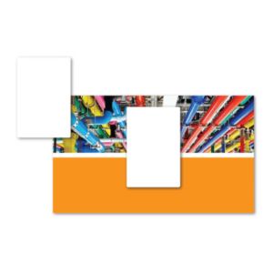 Full Color Screen Cleaner Sticker - Rectangle