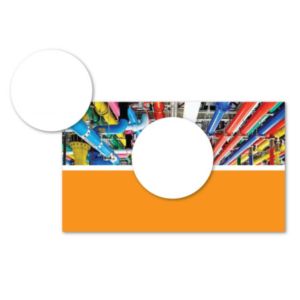 Full Color Screen Cleaner Sticker - Circle