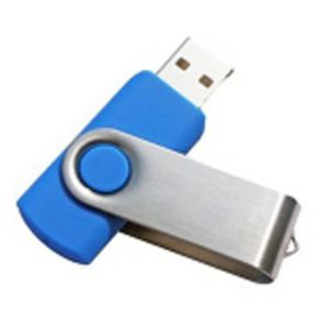 Colorful USB Flashdrive With Swivel Cap