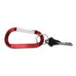 Large Size Carabiner Keyholder with Split Ring Attachment | https://www.bestnamebadges.com